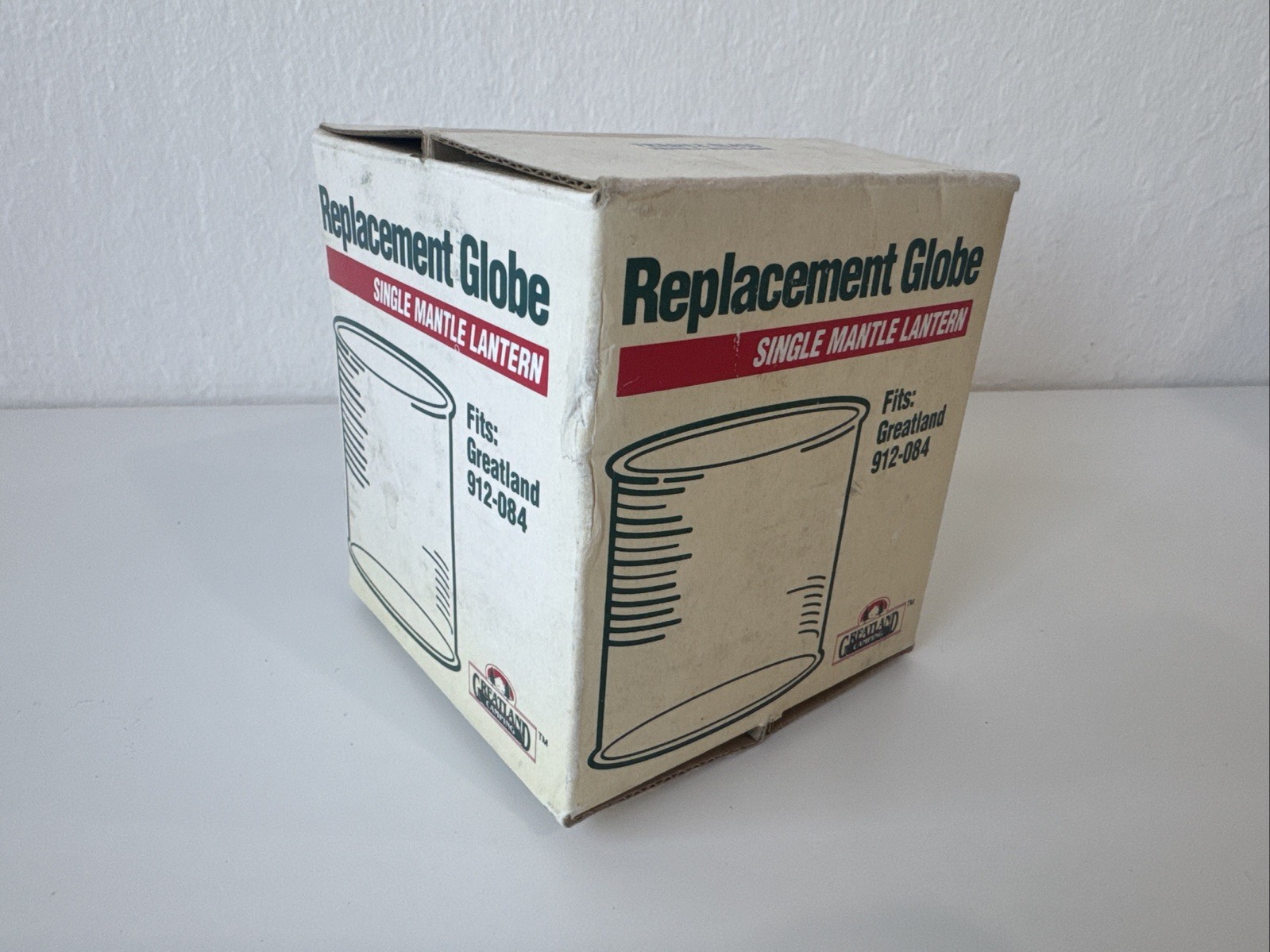 NEW IN BOX Single Mantle Lantern Glass Globe Replacement Fits Greatland 912-084