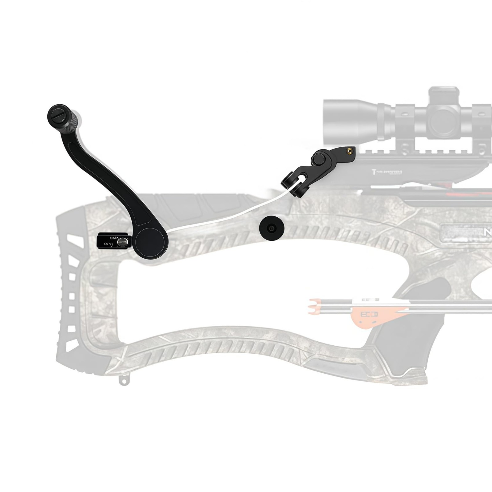 Thiadrs Crank Cocking Device for Crossbows BAR20020 Compatible black gold