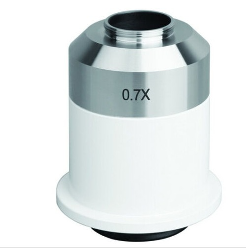 0.7x Adjustable C-mount Camera Adapters Relay Lens for Nikon Microscope ProScope
