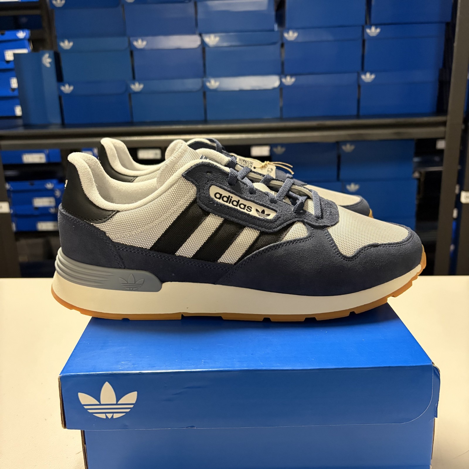 Adidas Treziod 2 mens Casual Shoe Sneakers - Blue Gray - JQ9041