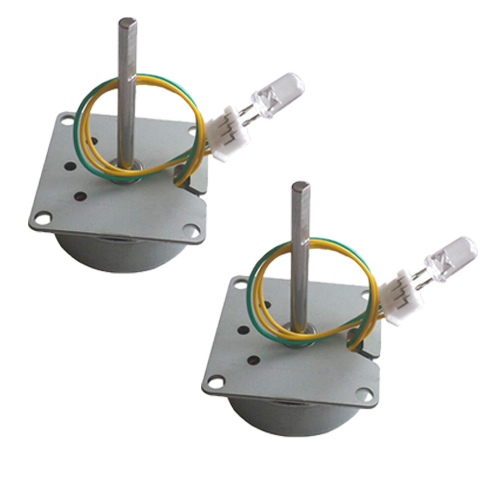 2PCS Micro 3 Phase AC Mini Hand Brushless Motor Generator Model Experiment