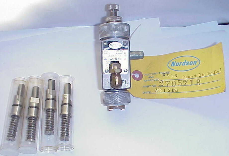 NORDSON 270571B GLUEGUN FACTORY REFURBISHED WITH RELATED NEW PARTS FREE SHIPPING