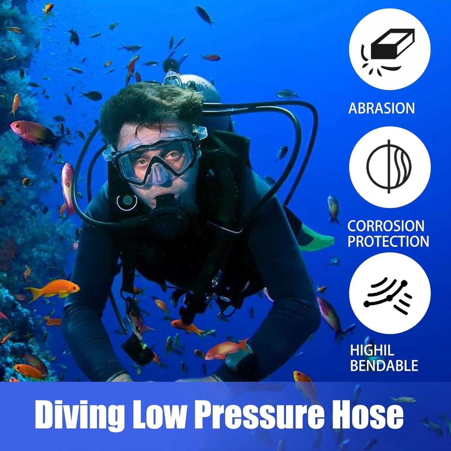 Scuba Diving Low Pressure Hose