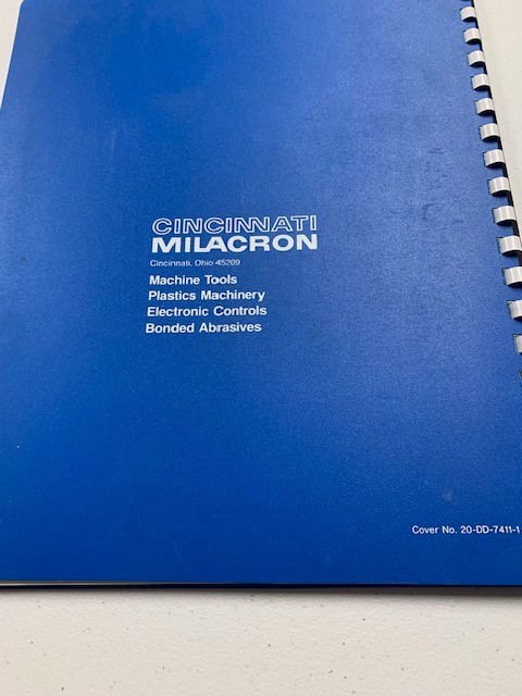 Cincinnati Milacron Technical Manual for Acraread L&L5 Tape Reader