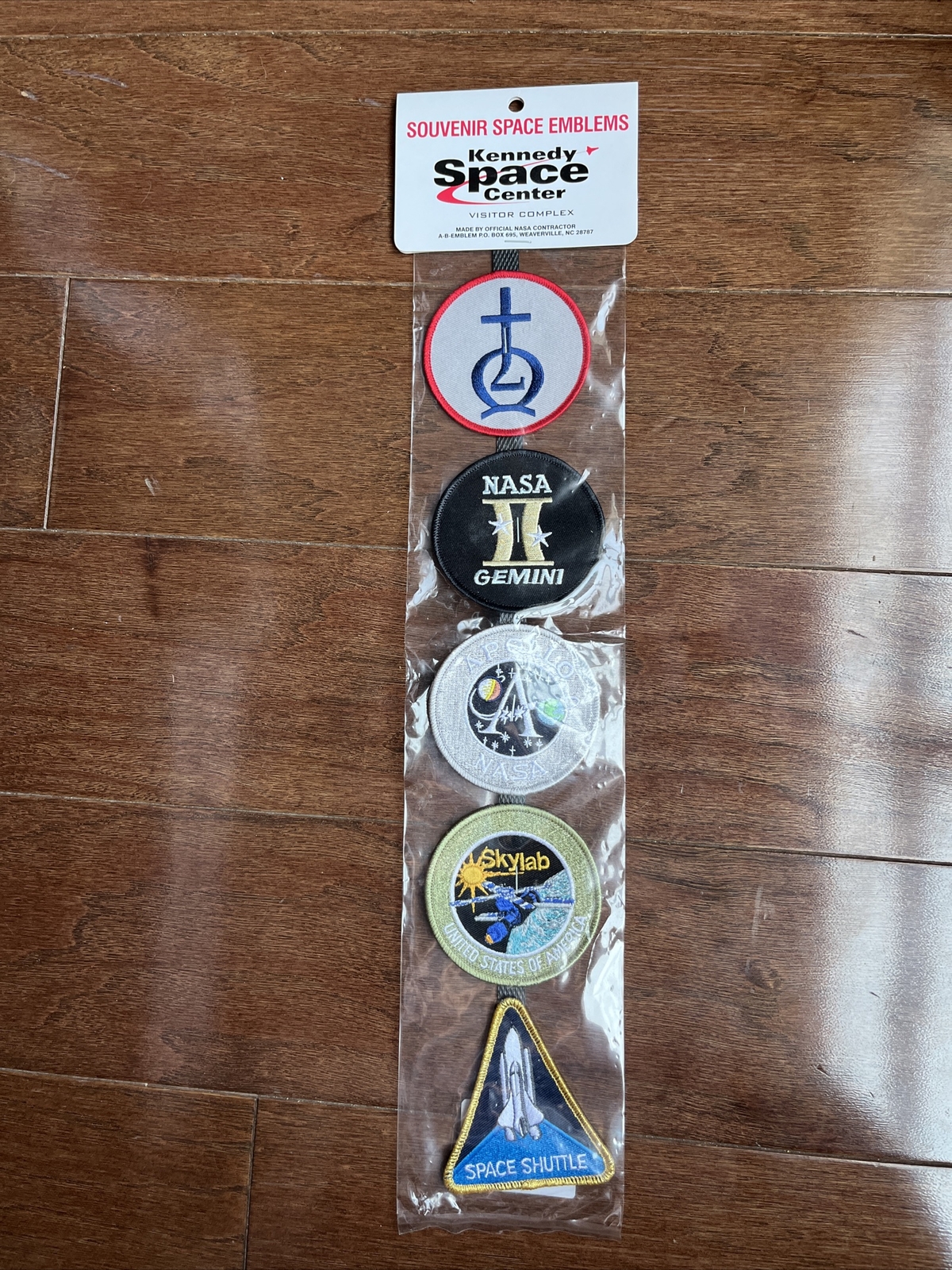 5-NASA Kennedy Space Center Apollo Gemini Skylab Shuttle Mission Program Patches