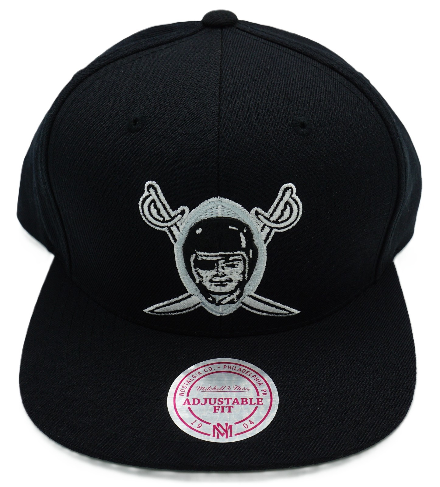 NFL Las Vegas Raiders Mitchell & Ness Adult Adjustable Fit Cap Hat M&N NEW!