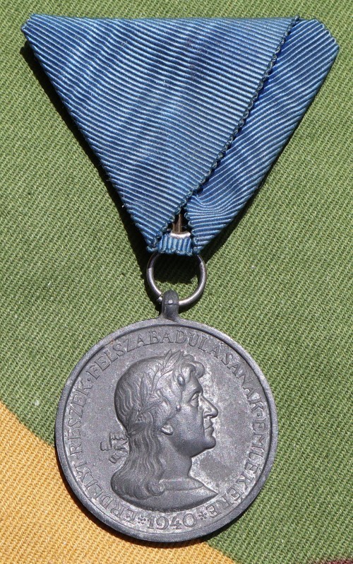 WW2 era Hungarian Transylvanian Commemorative Medal