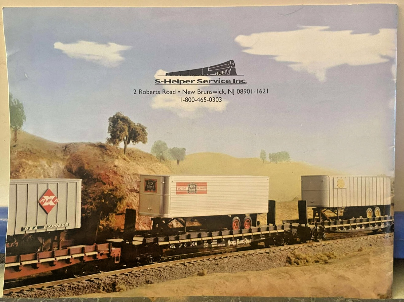 Showcase Line "S" Scale Model Train Catalog 1998