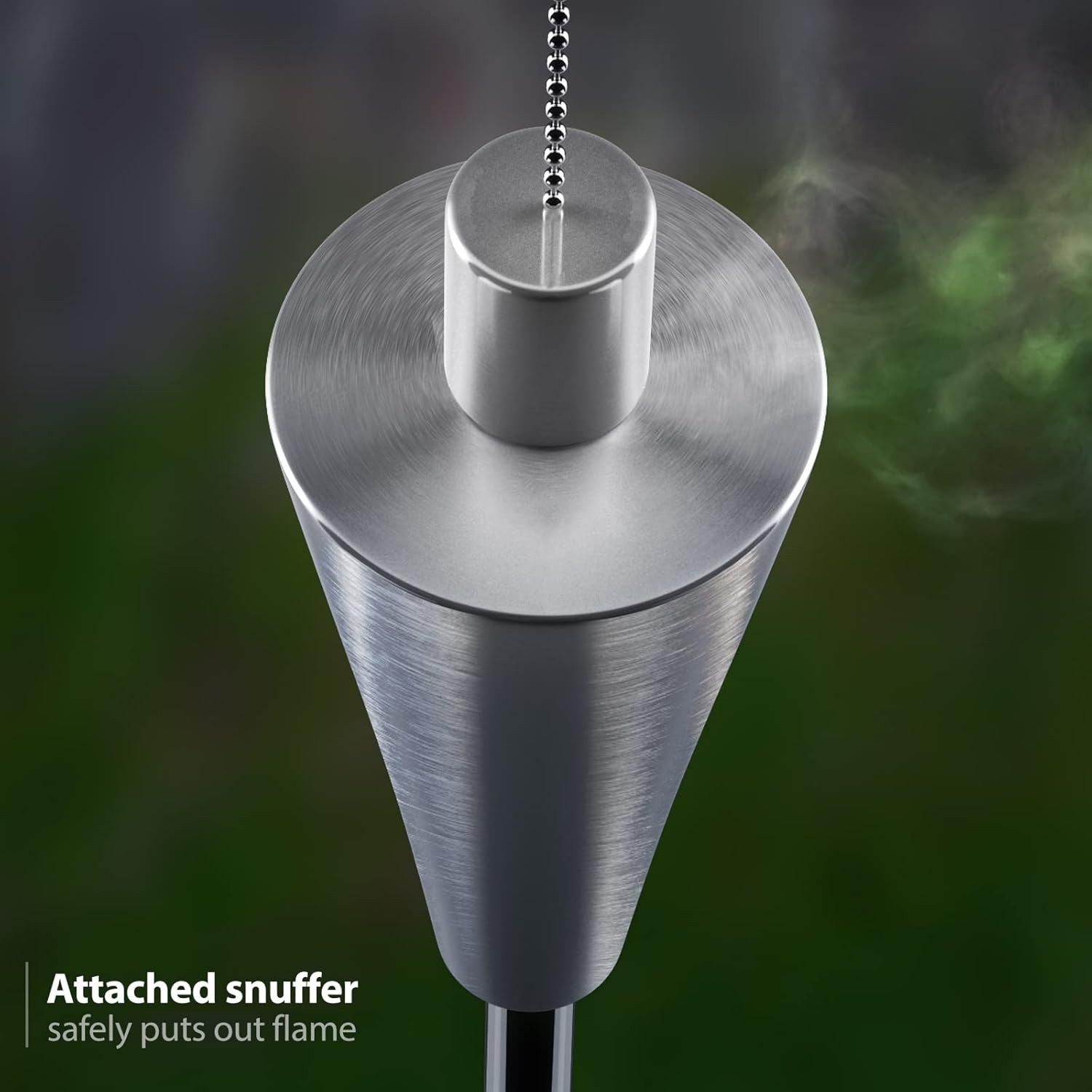 Stainless Steel Torches Outside Outdoor Torches Patio Garden & Yard Lights 5 ft