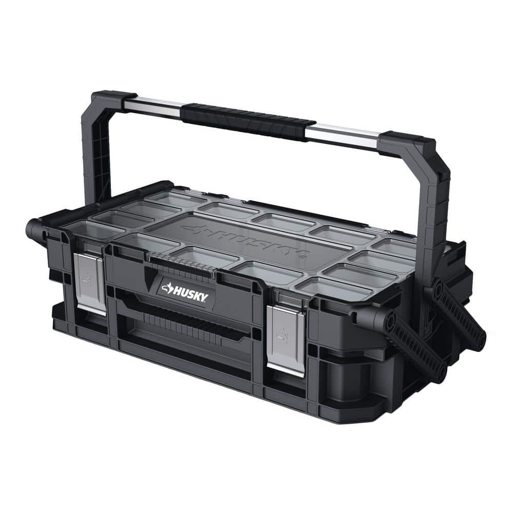 NEW Durable 22in Small Parts Bins Organizer 22-Compartment Connect Cantilever