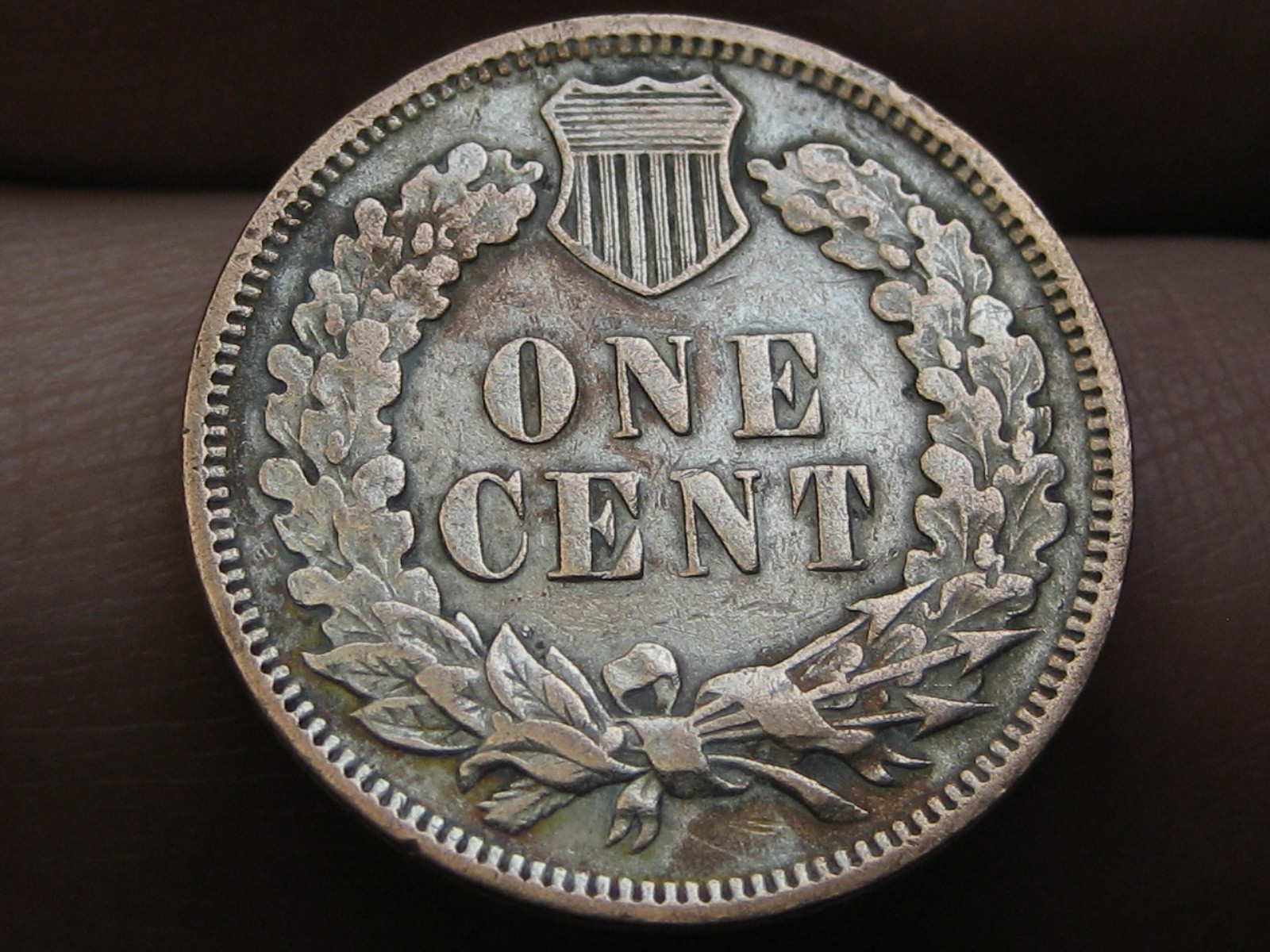 1905 Indian Head One Cent Penny- XF Details, Partial LIBERTY, Diamond