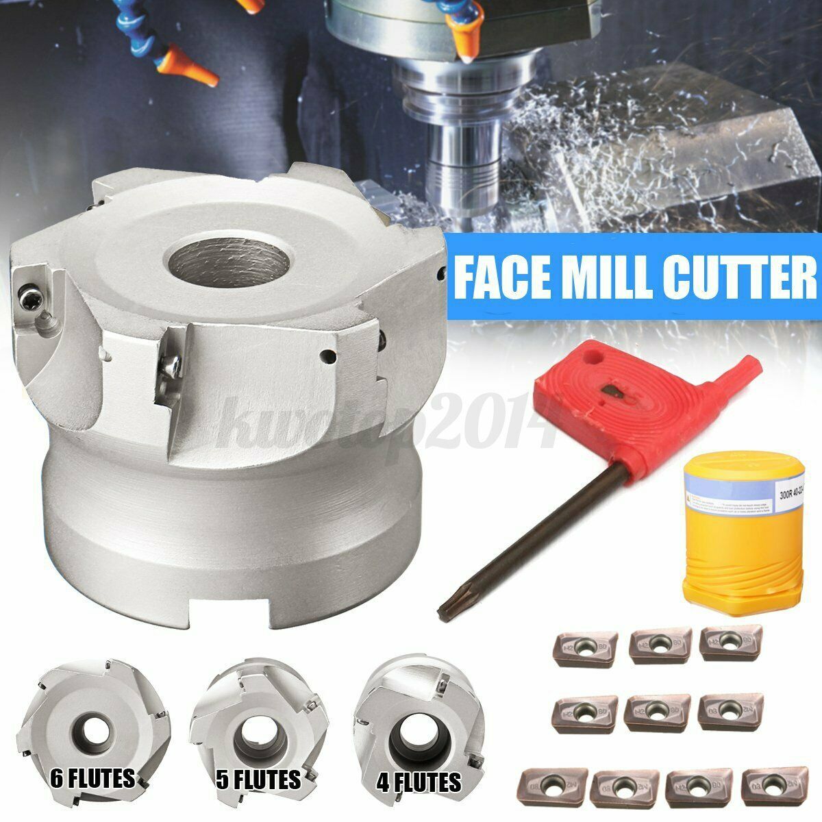 Face Mill BAP300R CNC Lathe Cutter 40mm/50mm/63mm For APMT1135 Carbide
