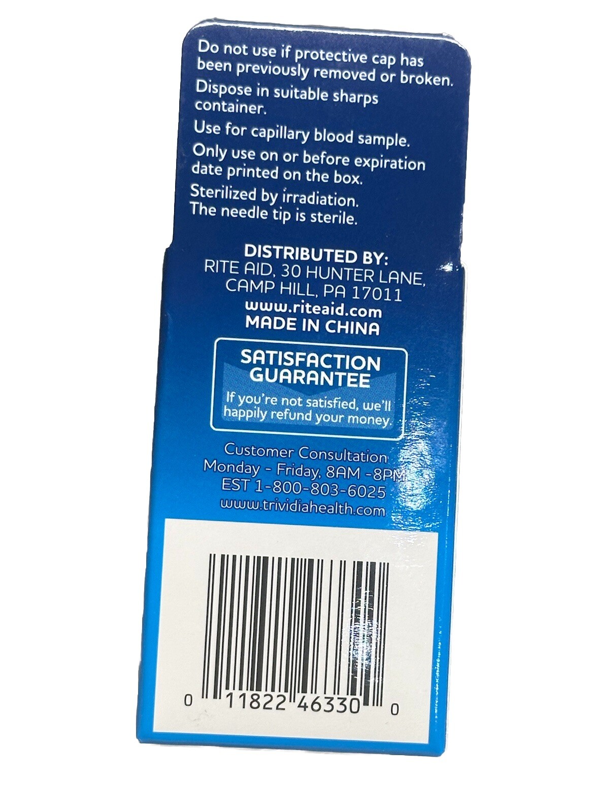 Lancets Rite Aid 28 Gauge 25ct