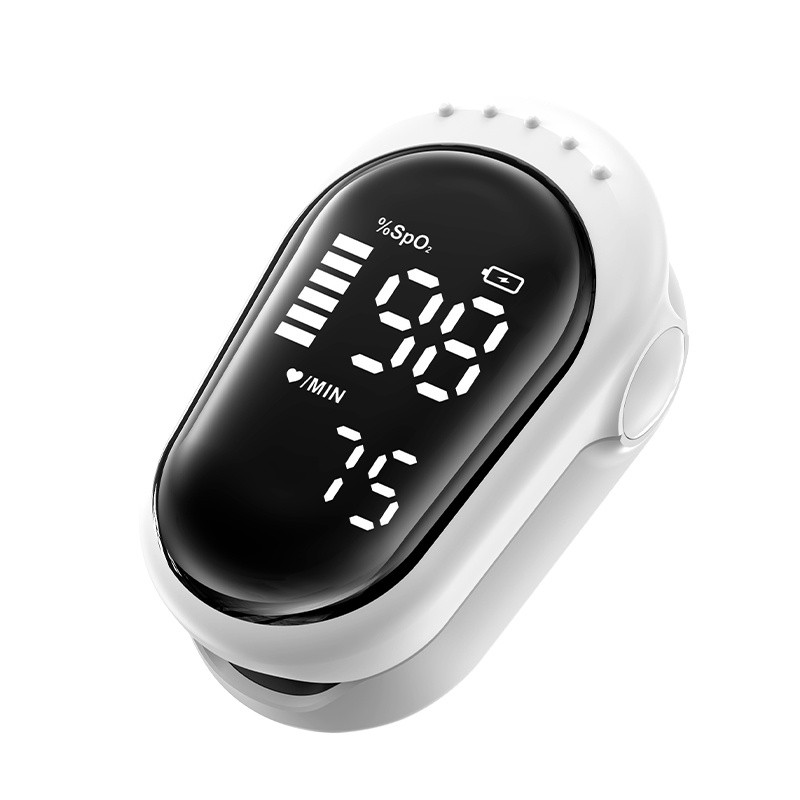 Rechargeable Pulse Oximeter Fingertip Oxygen Monitor Fingertip w/SpO2 Pulse Rate