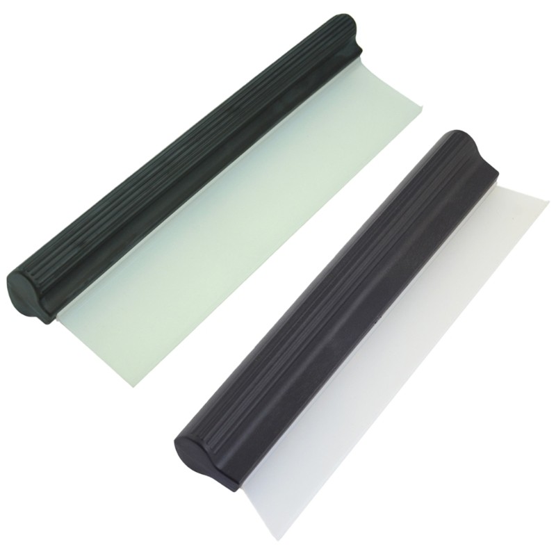 Silicone Flexible Water Scraper Car Window Squeegee Glass Wiper Drying Scraping