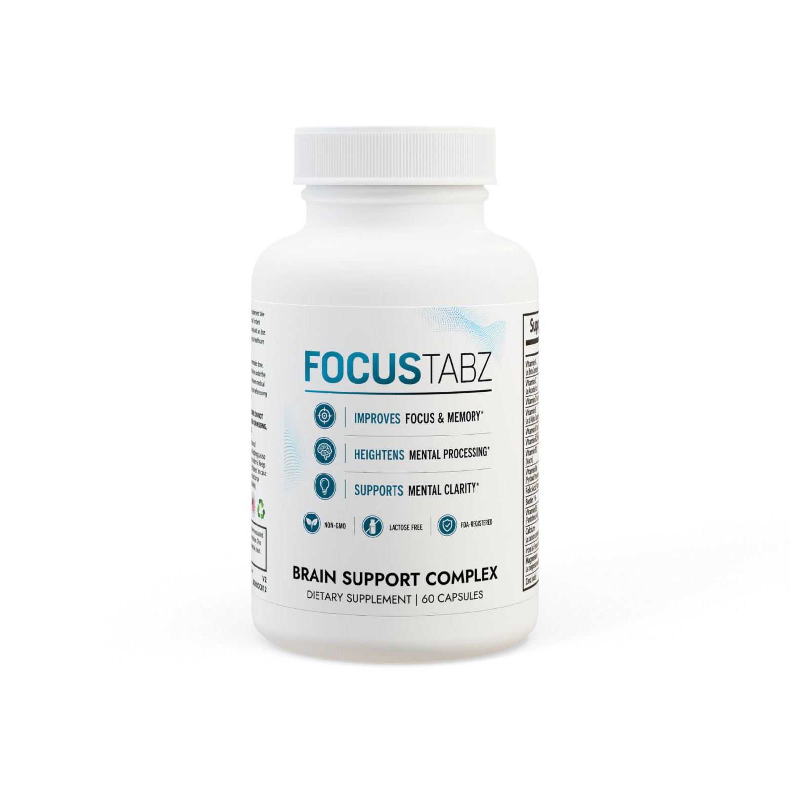 Focustabz (60 Ct)  New / Sealed! Addtabz cognitive alternative formula