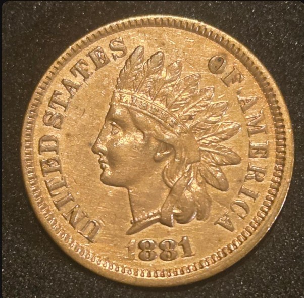 1881 Indian Head Cent - Better Date, Nicer Grade Specimen - FREE SHIPPING