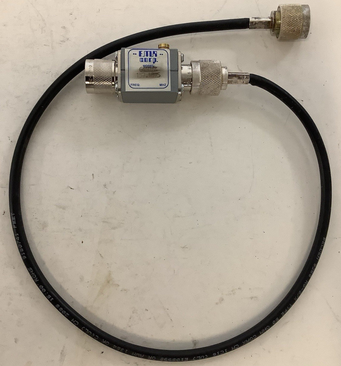 EMR Corp 6450/Z 157.1875 impedance line matcher 108–300 MHz Avionics