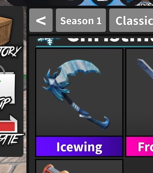 MM2 Icewing Godly Knife