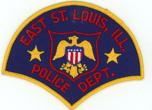 ILLINOIS IL EAST ST LOUIS POLICE NICE SHOULDER PATCH SHERIFF