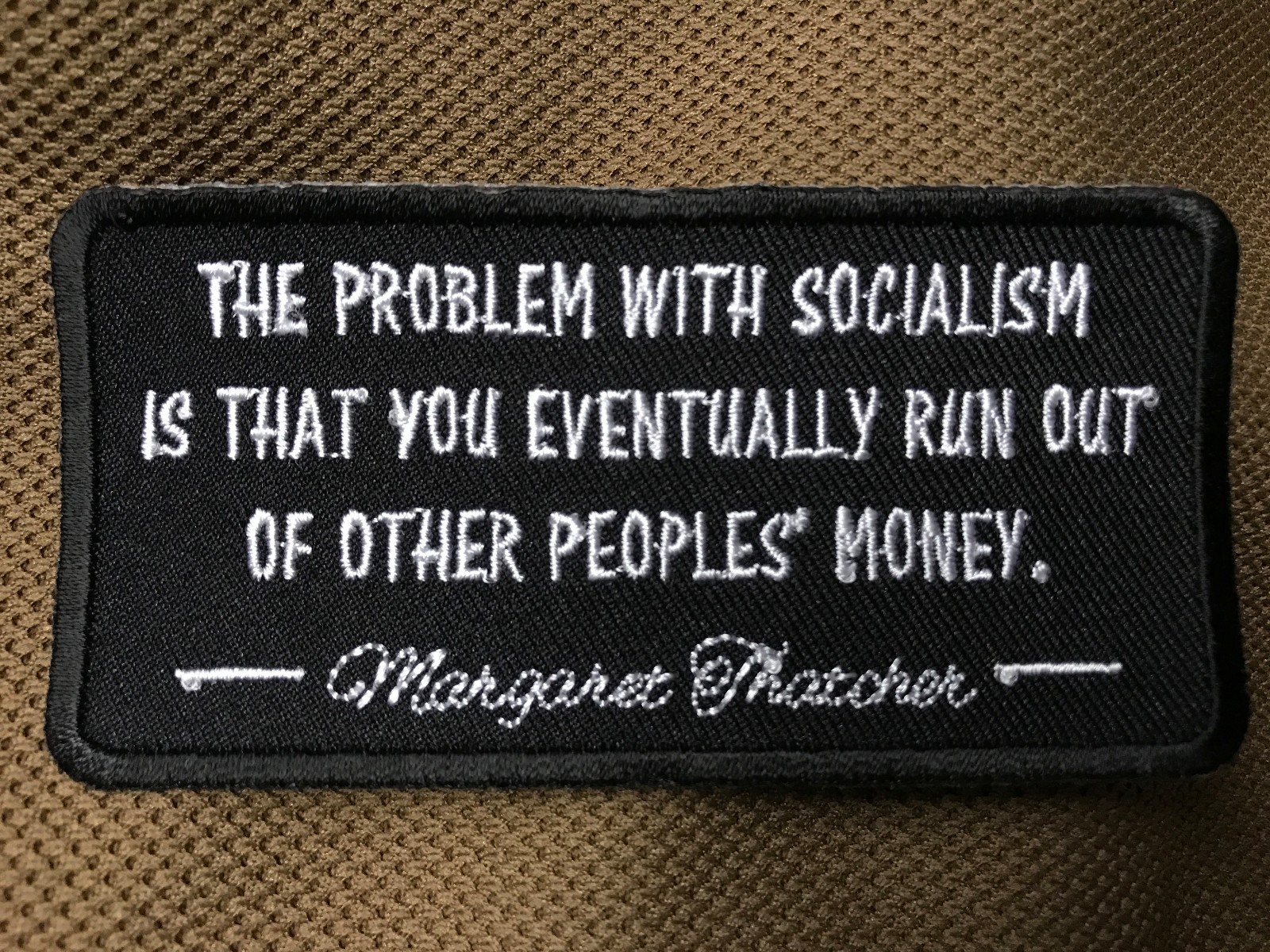 The Problem With Socialism Patch