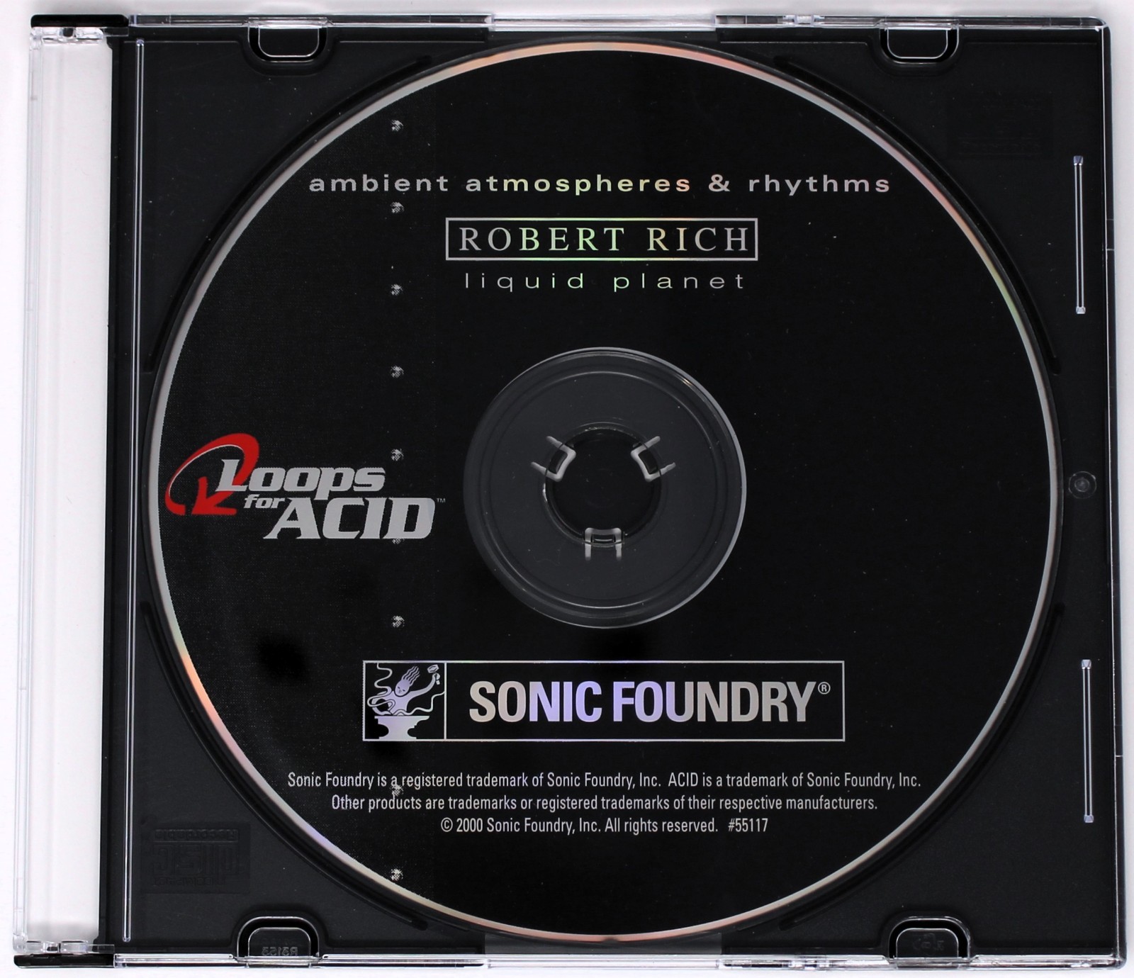 Sonic Foundry Robert Rich Liquid Planet Loops For Acid Sound Library/Sampling CD