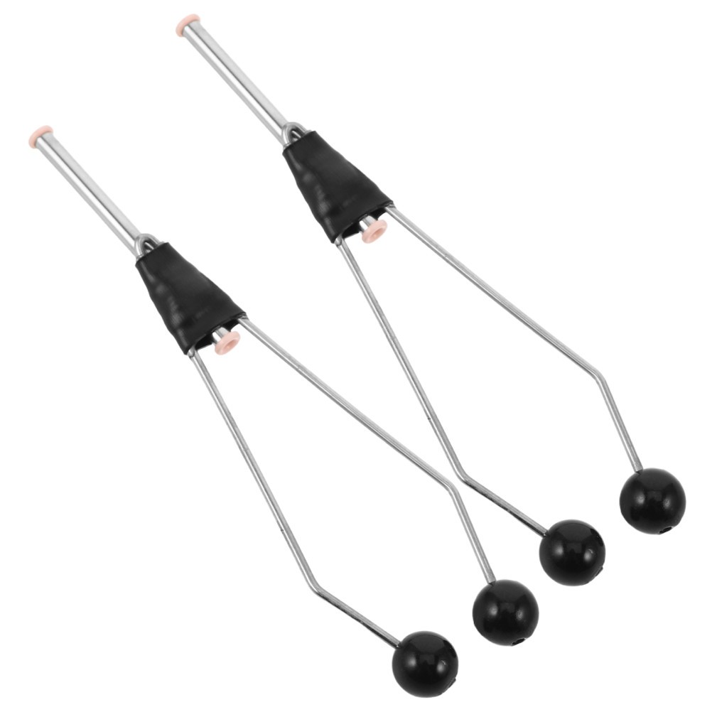 2Pcs Fly Tying Bobbin Ceramic Insert Thread Holder Durable Stainless Steel Kit