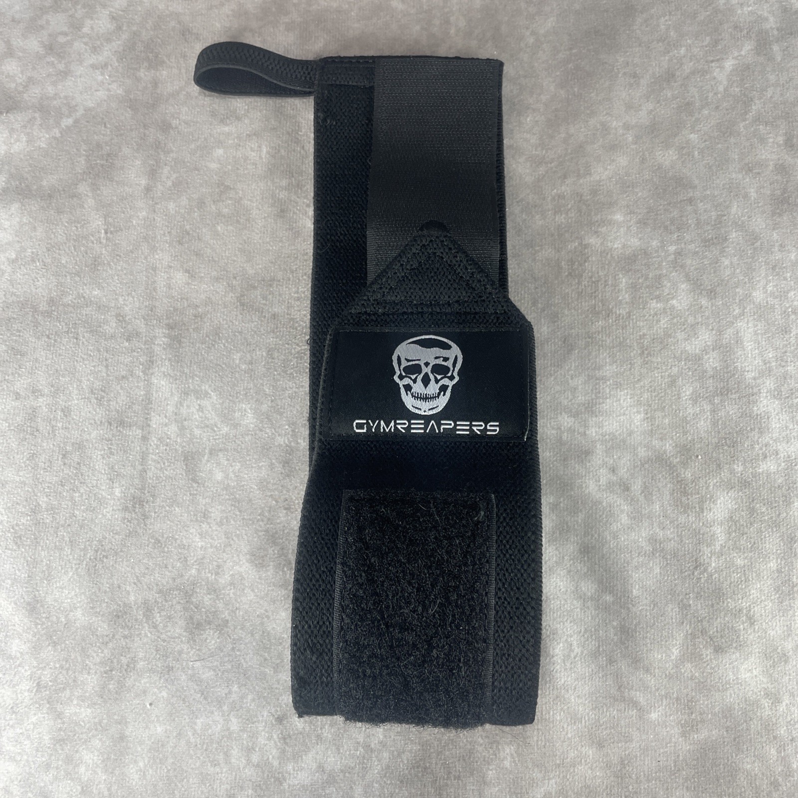 Gymreapers Weightlifting wrist strap SINGLE 1 Strap ONLY Black