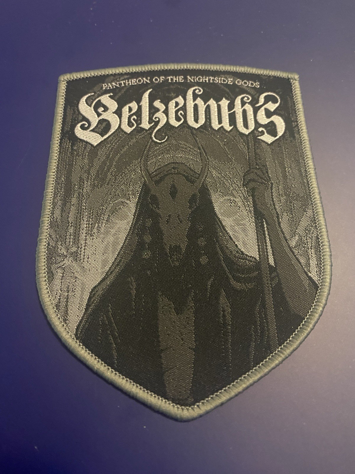 2024 BELZEBUBS Pantheon Of The Nightside Gods Woven Sew On  Patch