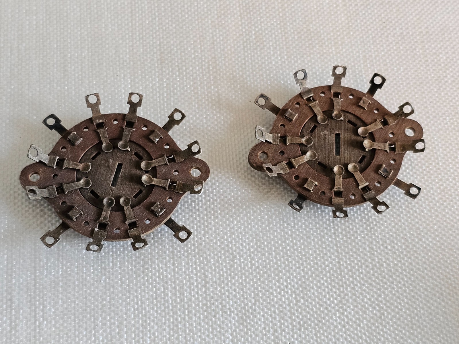 LOT OF 2 Vintage Multiple 12 Position Switch. Ham Radio etc PARTS