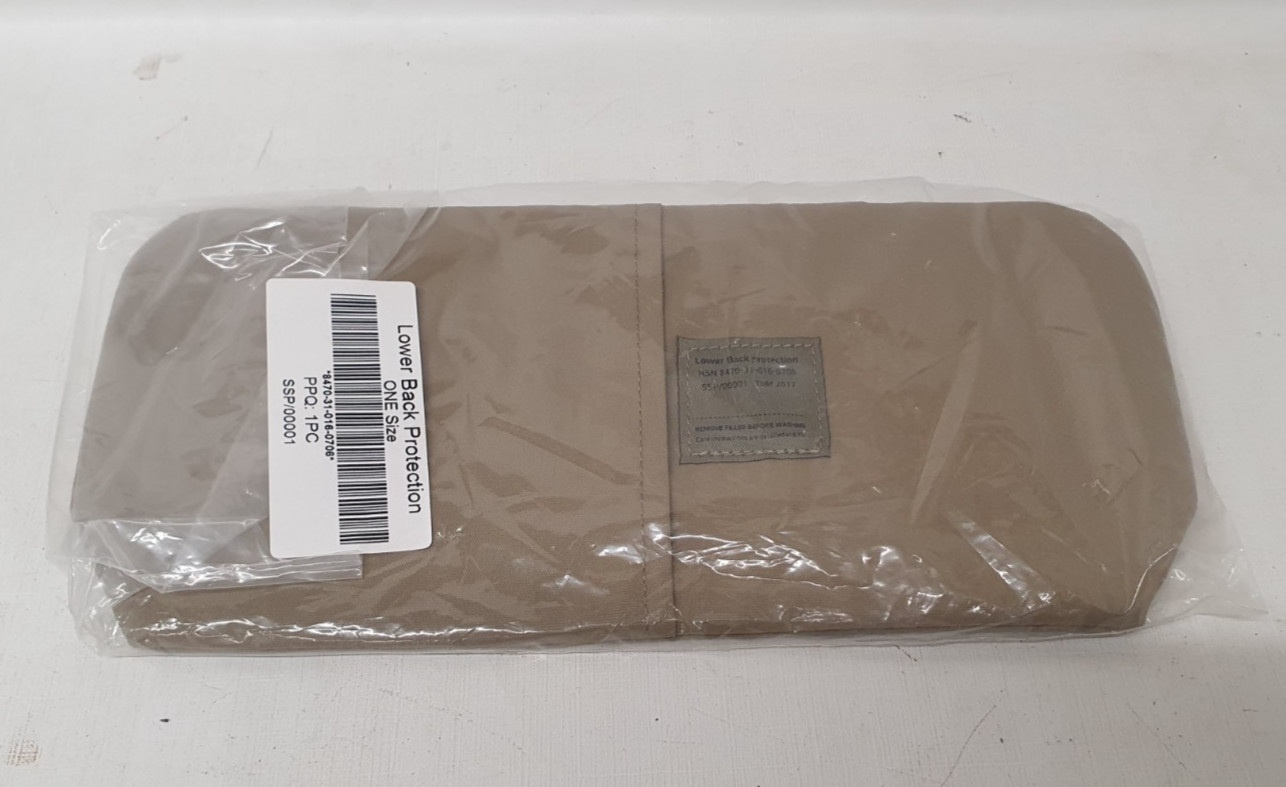 British Virtus Lower Back Protection Soft Filler Armour (stil 6)