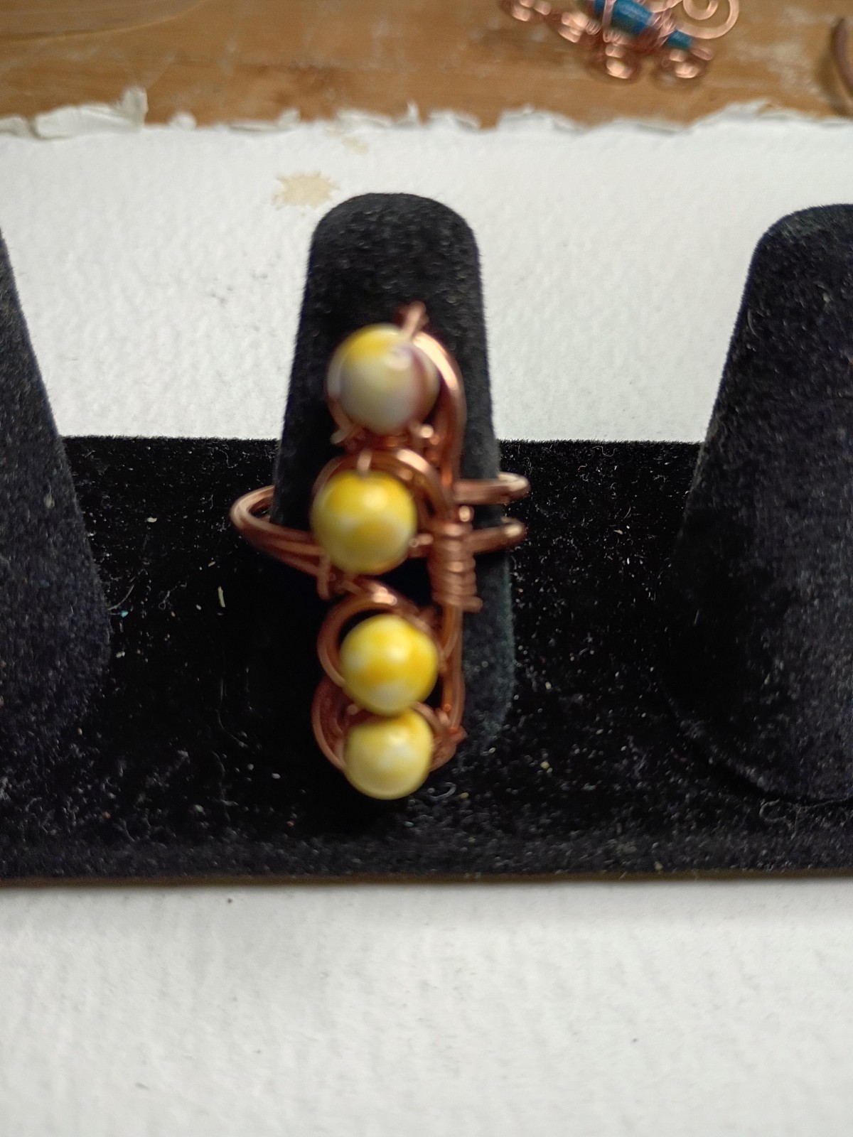 Ring Handmade Gemstone Ring Sunshine Agate