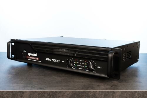 Gemini XGA-5000 Professional Audio Equipment 2 Channel 5000 Watt Power Amplifier