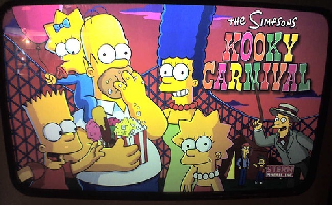 SIMPSONS KOOKY CARNIVAL Complete LED Lighting Kit SUPER BRIGHT PINBALL LED KIT