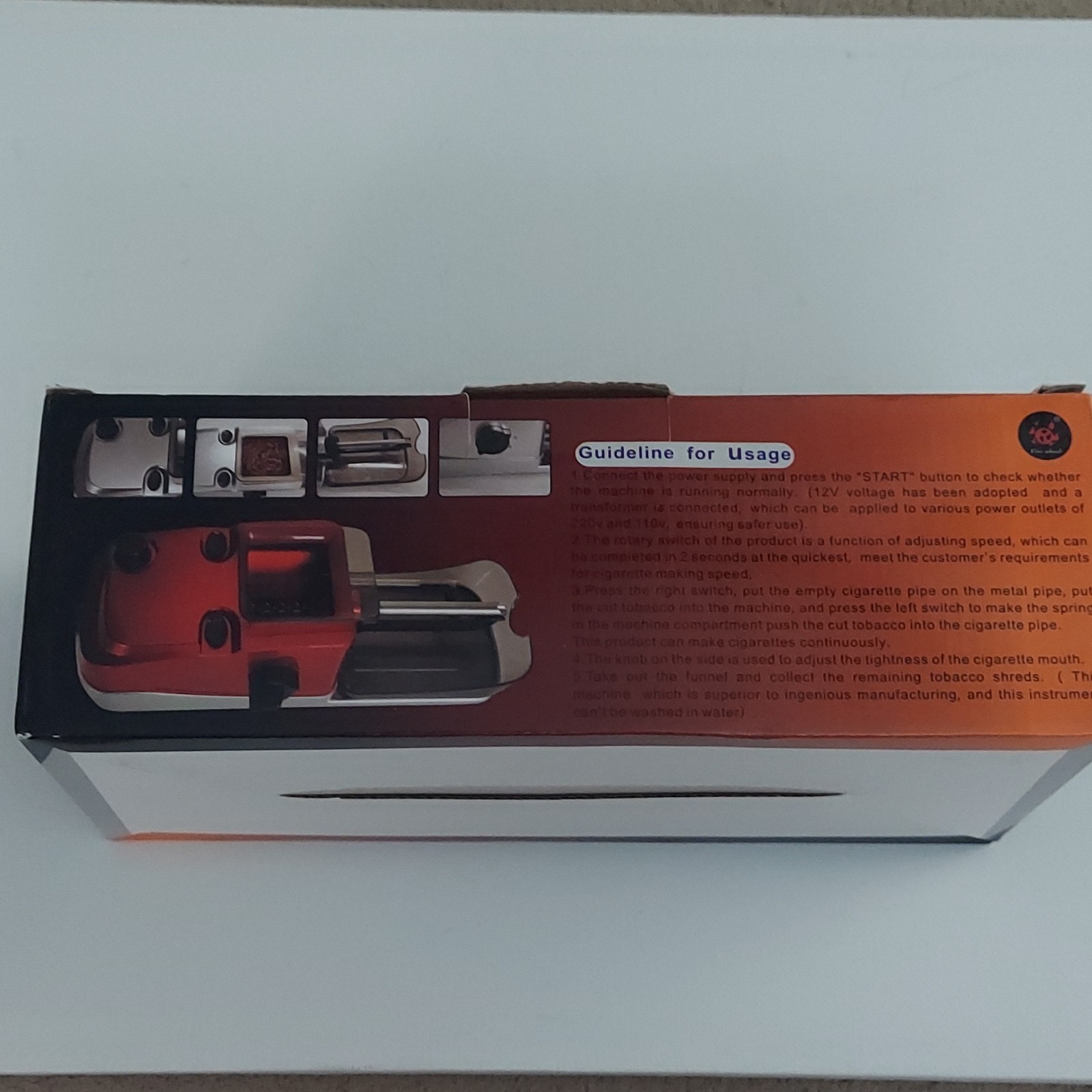 Electric Rolling Machine 110/220V Cigarette Maker Adjustable Density Level