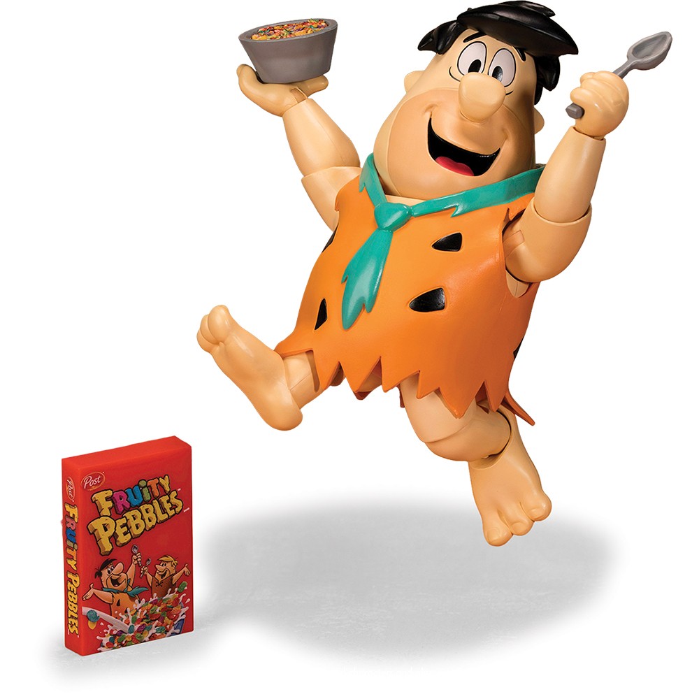 Fruity Pebbles - Fred Flintstone Articulated Figure