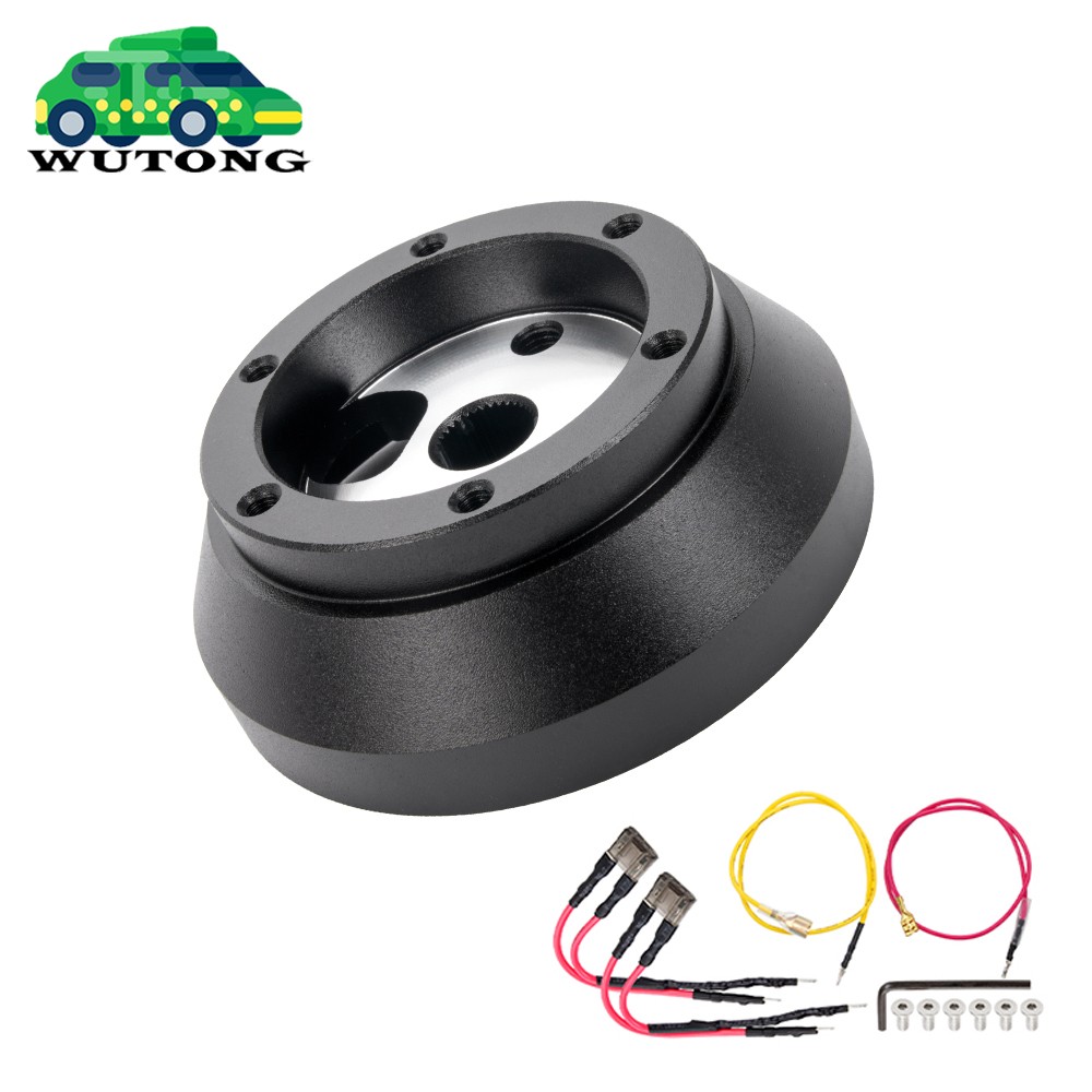 6 Bolt Steering Wheel Short Hub Adapter Fit For 2006-2014 Chevrolet Corvette C6
