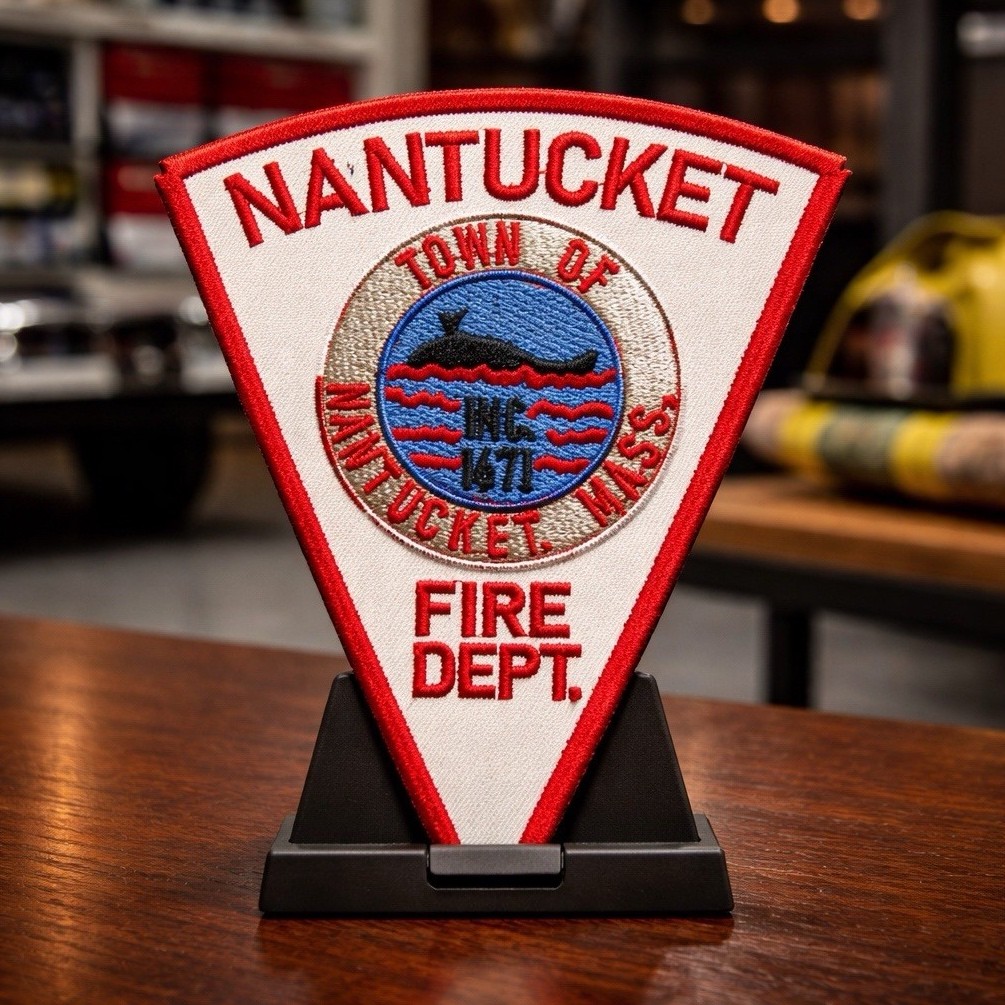 Nantucket Fire Department Patch Firefighting & Rescue Massachusetts 1771