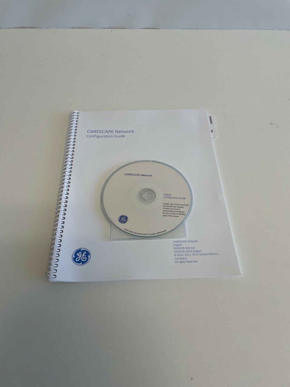 H18: Carescape Network Configuration Guide and Software