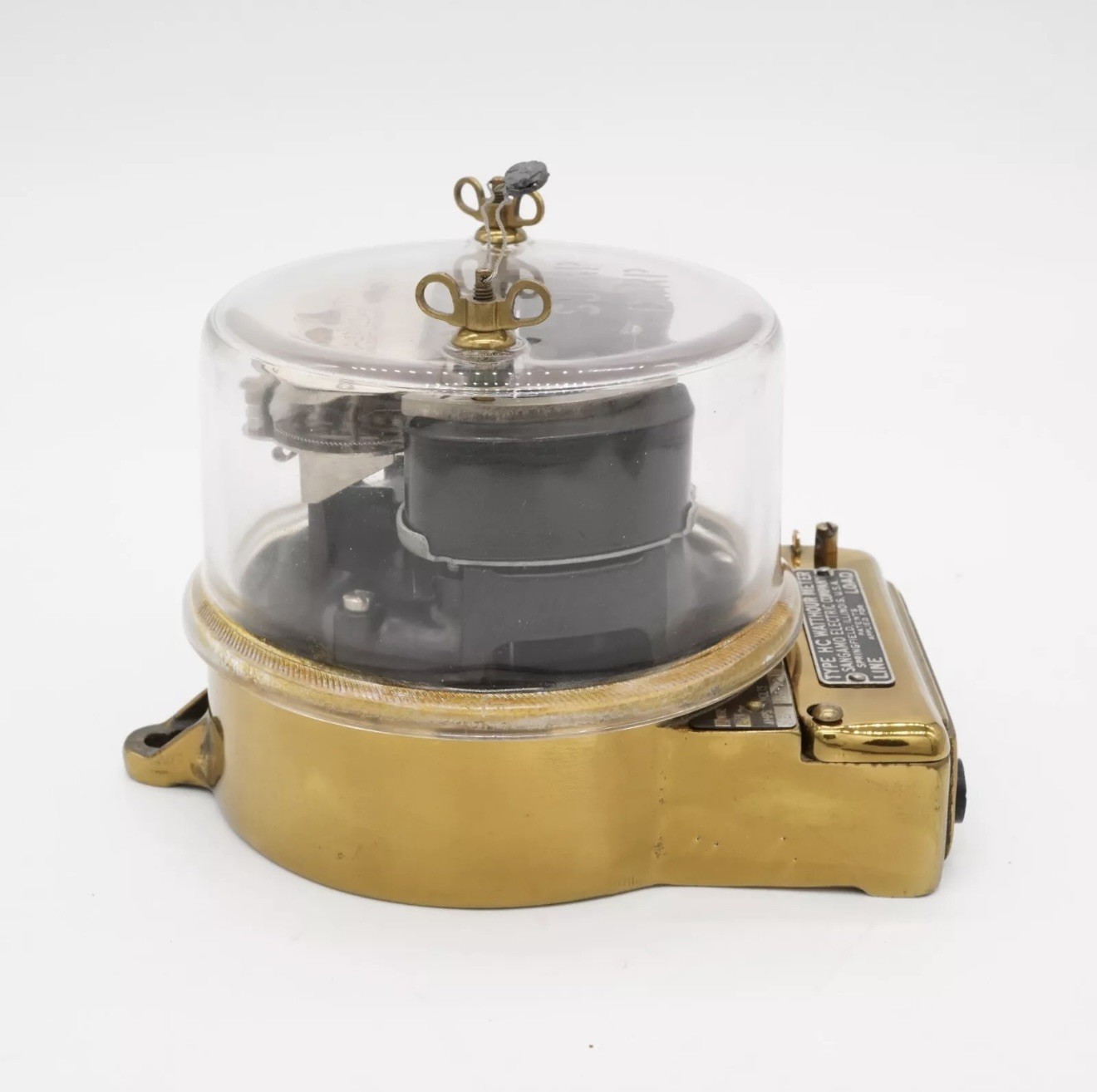 Antique 1930's Sangamo Electric Meter Type Hc Kilowatt Watthour  5 Amp Restored!