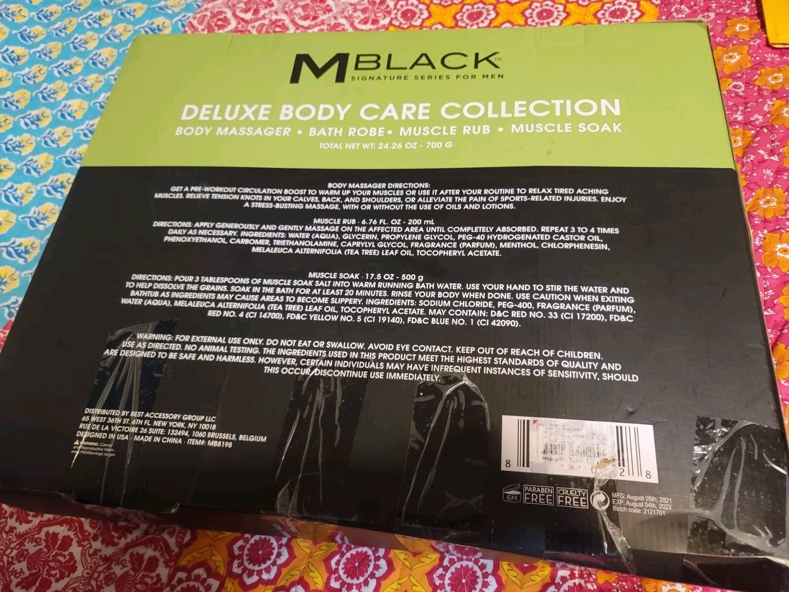 M Black Signature Series Gift Set For Men