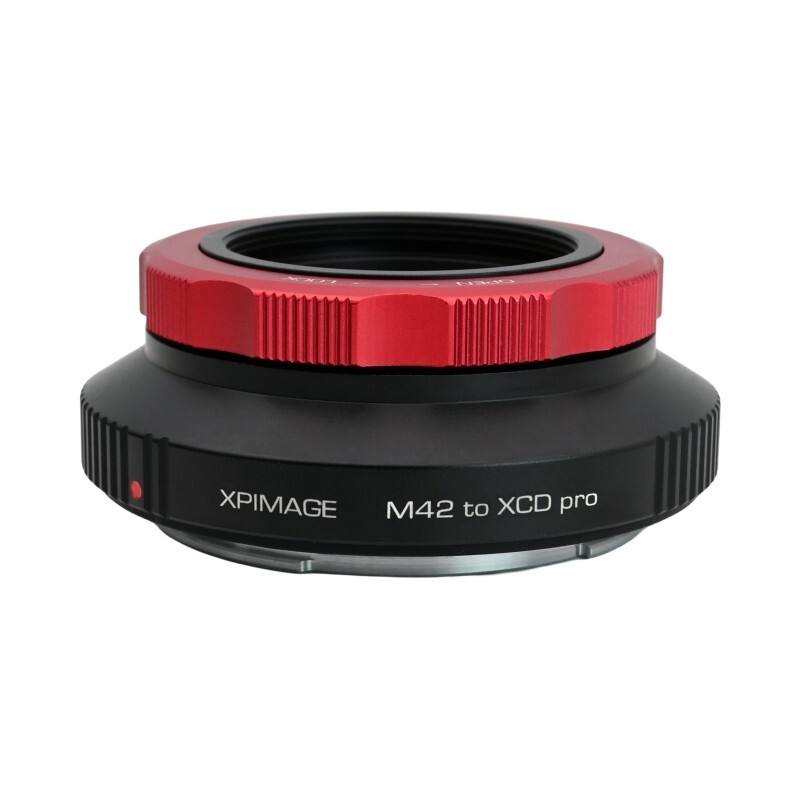 XPimage Lock Lens Adapter for M42 Screw Lens to Hasselblad XCD X1D X2D Camera