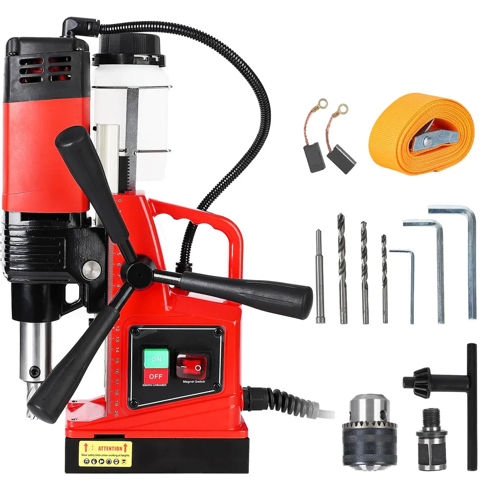 Garvee Magnetic Drill Press - 1300W 810RPM Portable Mag Drill - NEW SEALED