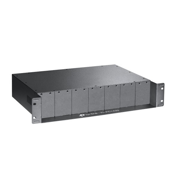 tp-link - fc1420 | 14-slot rackmount chassis for fc series media converters