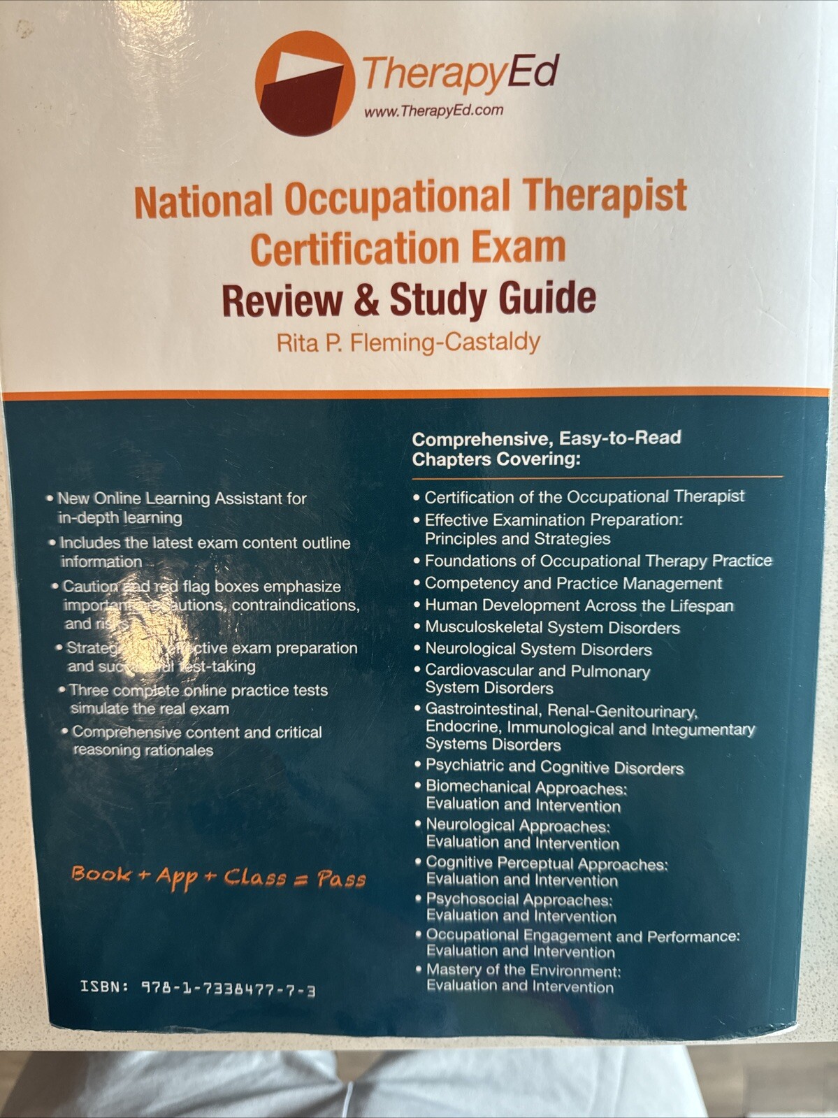 Therapy Ed National Occupation Therapist Certification Exam Review & Study Guide
