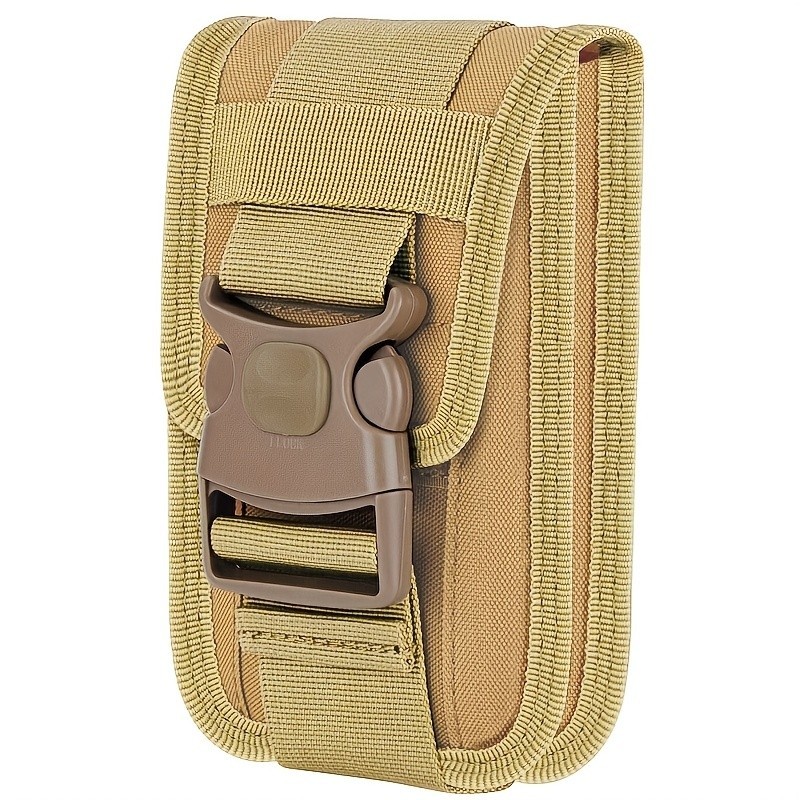 Lightweight Tactical MOLLE Phone Pouch | Quick Release for Hiking