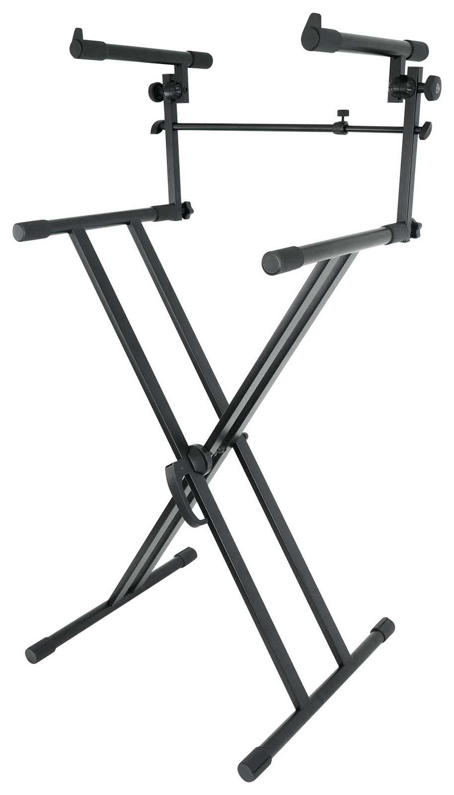 Rockville RKS42X X-Stand 2-Tier Keyboard or DJ Stand Fits Yamaha PSRS975