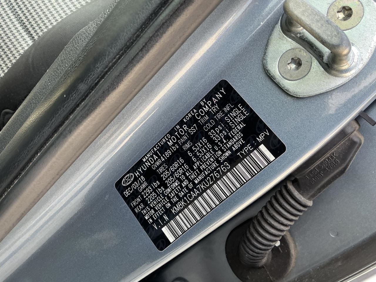KONA 2019 Glove Box 5005035