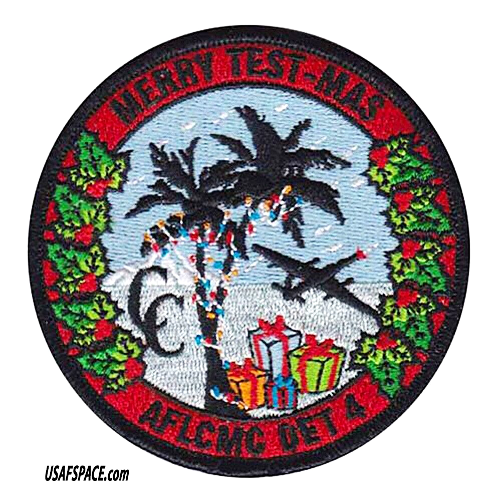 USAF AFLCMC DET 4 -MERRY TEST-MAS-U-2 FLIGHT TEST-DOD-WRIGHT-PATTERSON AFB-PATCH