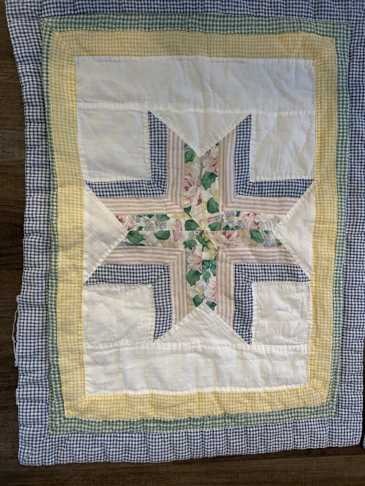 Vintage Quilted Pillow Shams